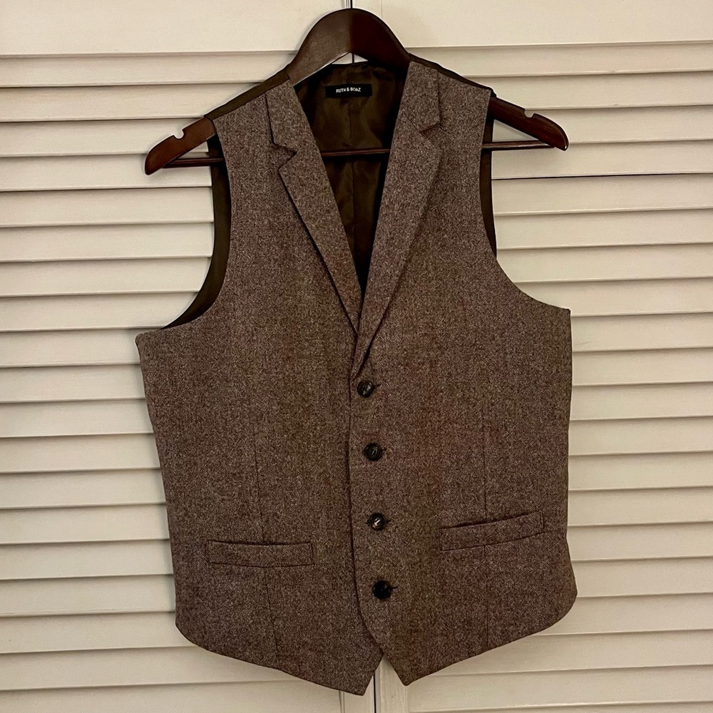 Ruth & Boaz Business Casual Men’s Suit Vest